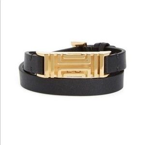Tory Burch Leather Wrap Bracelet for Fitbit Flex